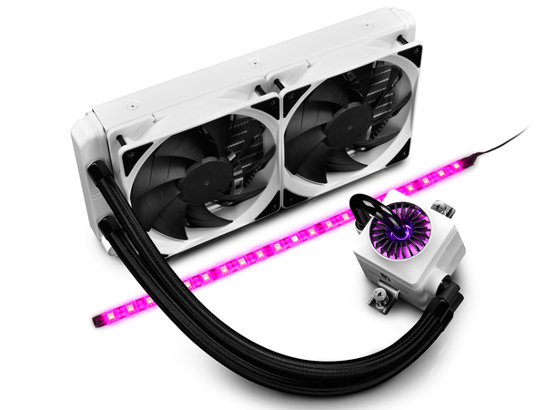 Deepcool Captain 240 EX RGB White - AiO liquid cooler