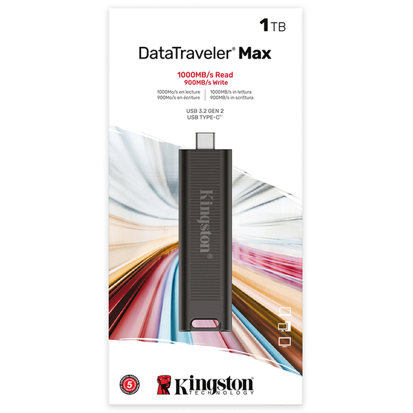 Kingston 1 TB DataTraveler Max USB-C 3.2 Gen 2 - memory stick
