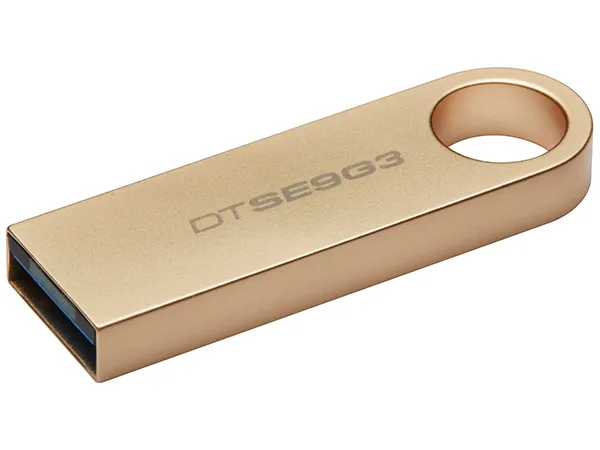 Kingston DataTraveler SE9 G3, 128GB USB 3.2 Gen 1x2 - memory stick, Gold