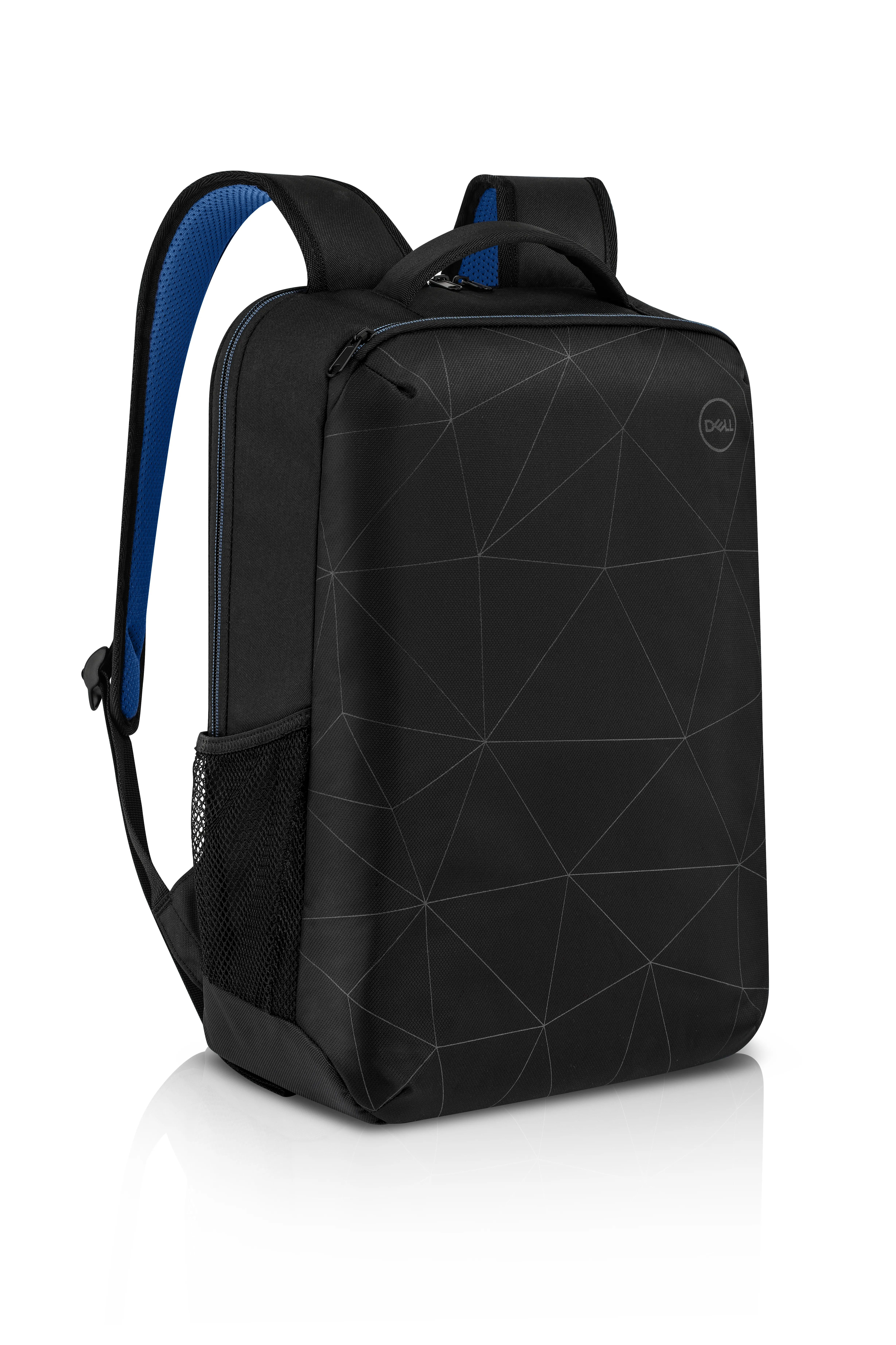 Dell Essential -tietokonereppu, musta/sininen, 15.6"