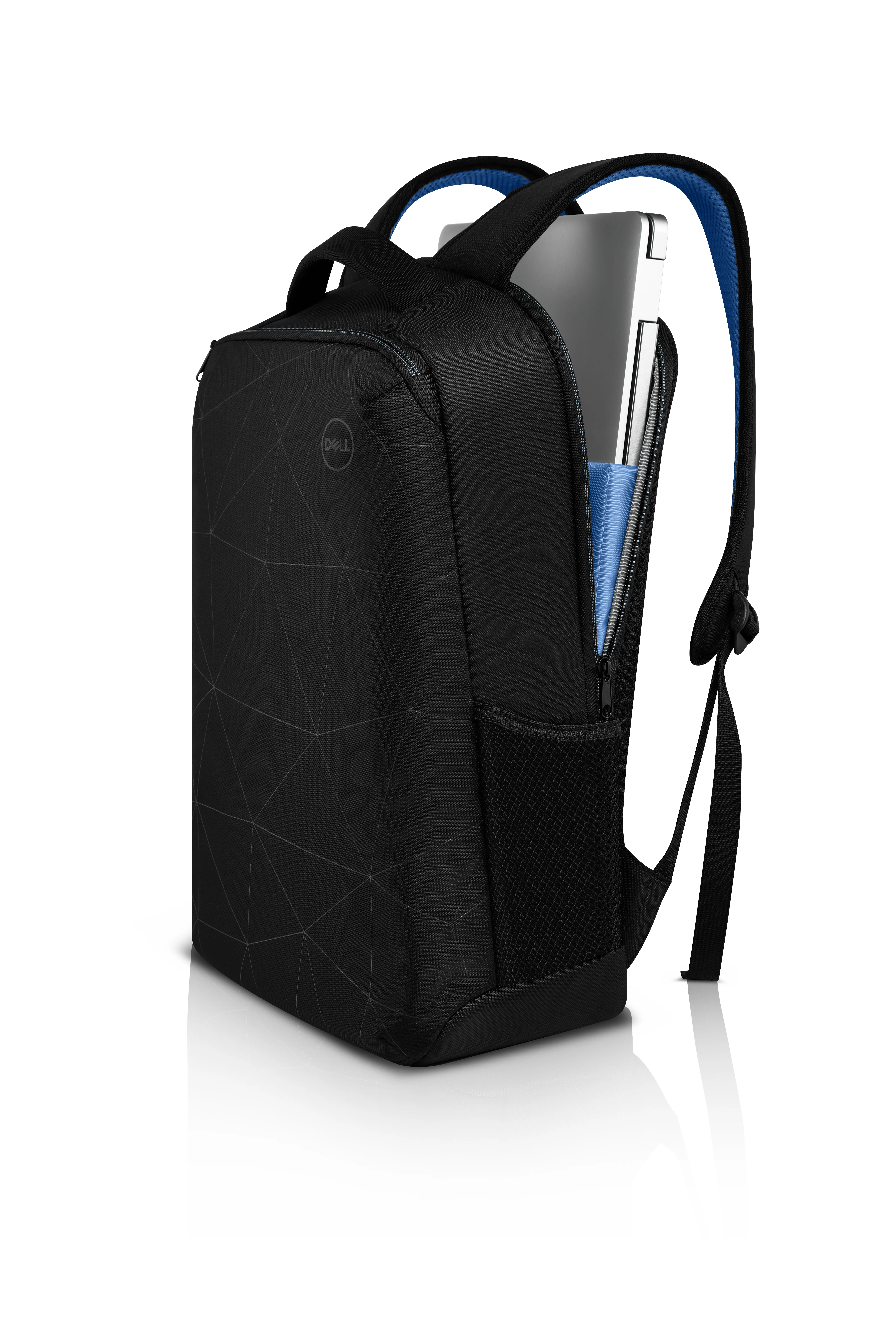 Dell Essential -tietokonereppu, musta/sininen, 15.6"