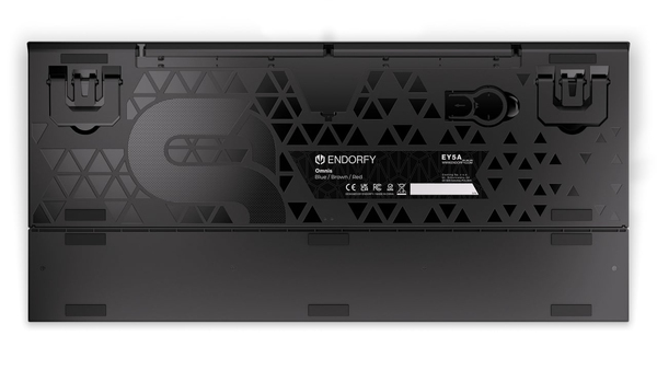 Endorfy Omnis Pudding Brown Mechanical Gaming Keyboard, Kailh Brown, Black