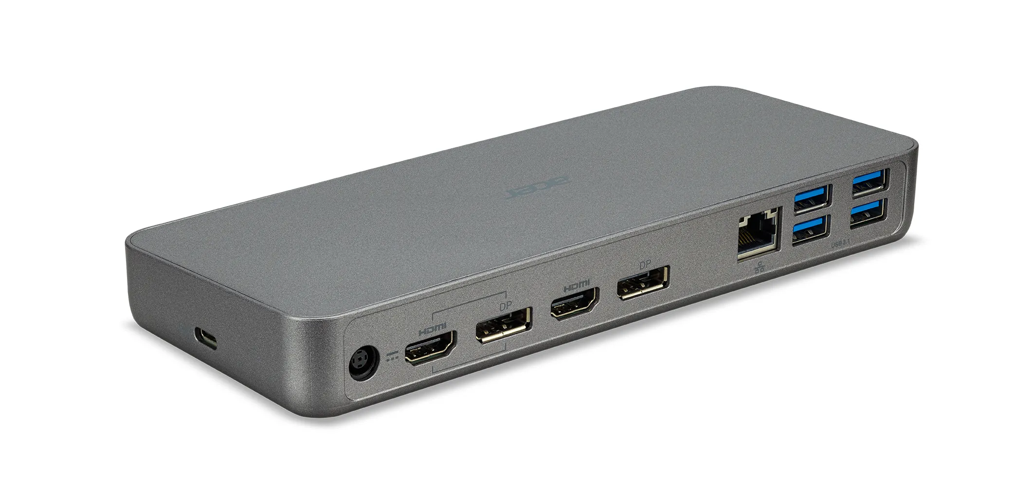 Acer USB Type-C ChromeOS Dock II - Certified by Works With Chromebook - with EU Power Cord