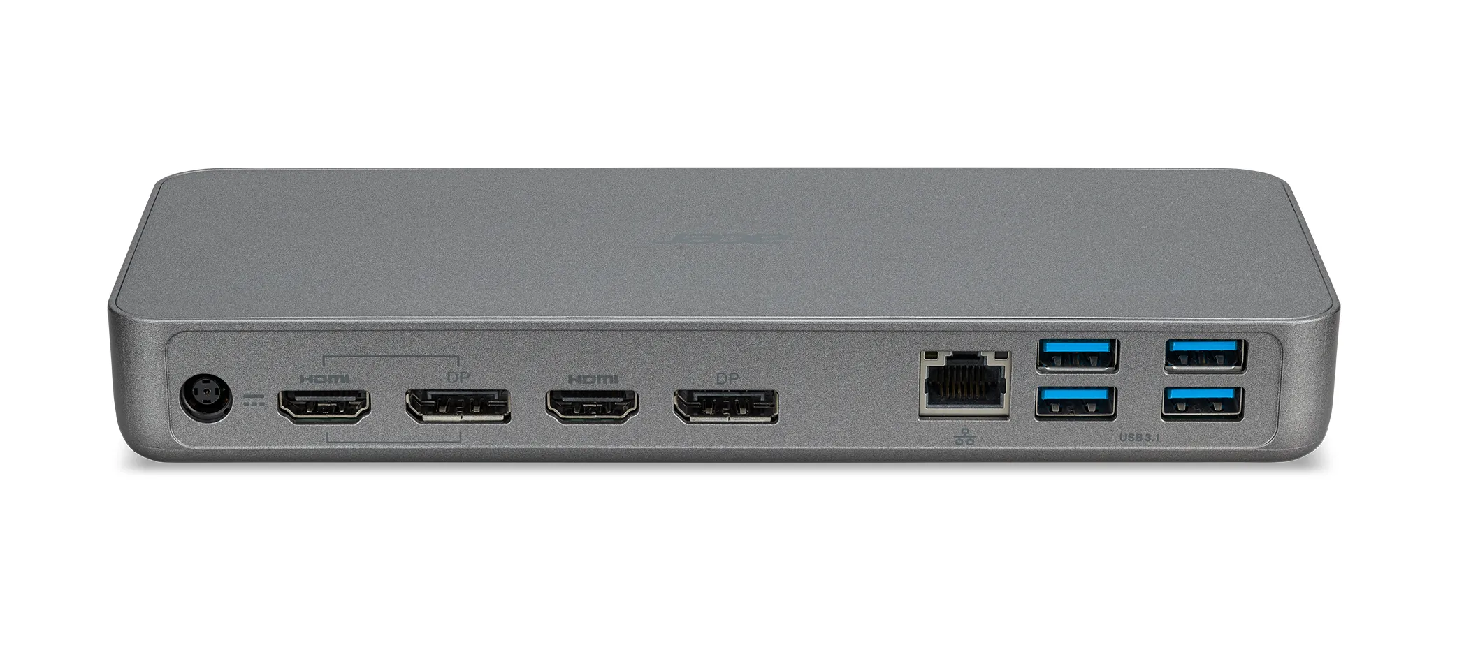 Acer USB Type-C ChromeOS Dock II - Certified by Works With Chromebook - with EU Power Cord