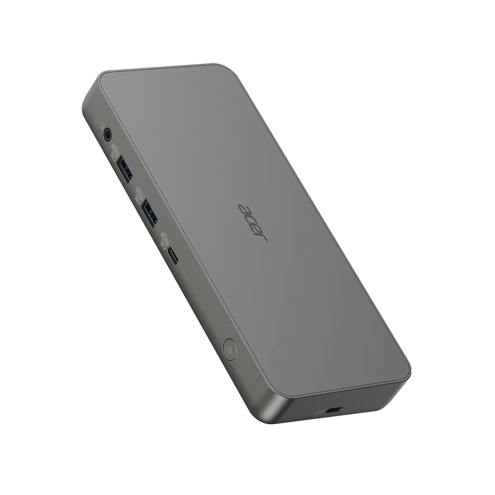 Acer USB Type-C ChromeOS Dock II - Certified by Works With Chromebook - with EU Power Cord