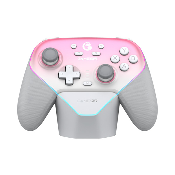 GameSir T4n Pro Multiplatform Gamepad -langaton ohjain, pinkki (Hall-Effect Sticks)