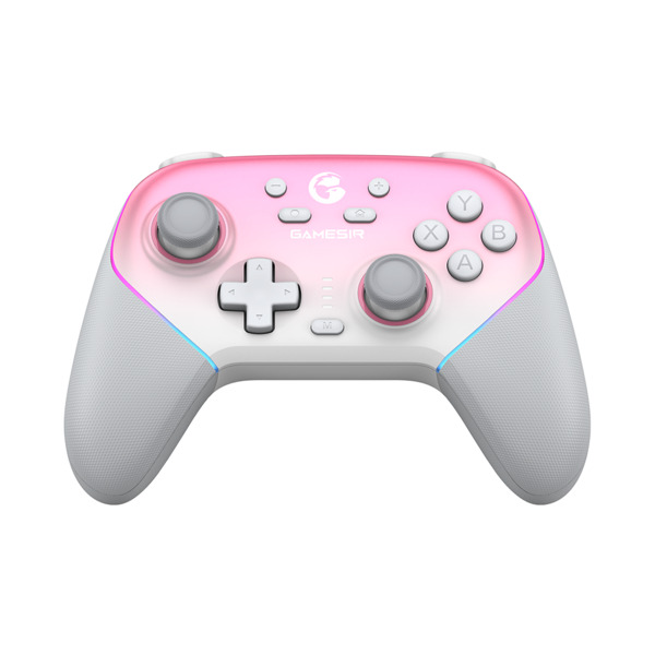 GameSir T4n Pro Multiplatform Gamepad - wireless controller, Whipped Pink (Hall-Effect Sticks)