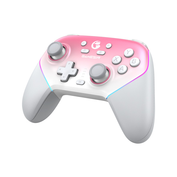 GameSir T4n Pro Multiplatform Gamepad - wireless controller, Whipped Pink (Hall-Effect Sticks)
