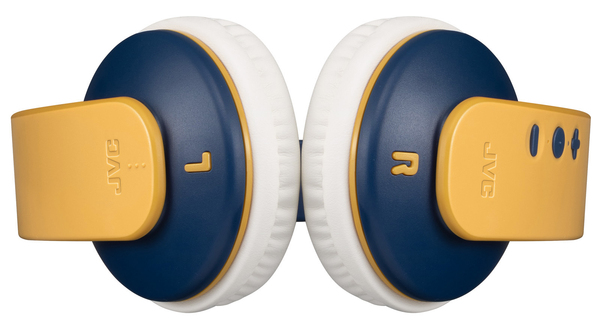 JVC KD10W Kids - wireless headphones, yellow