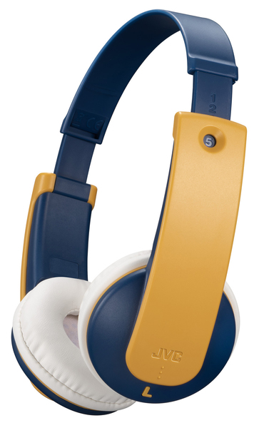 JVC KD10W Kids - wireless headphones, yellow