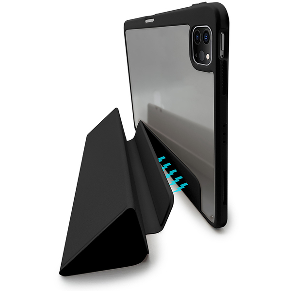 Puro Zeta Smart Case for iPad Pro 12.9&quot; 5/4th gen, black