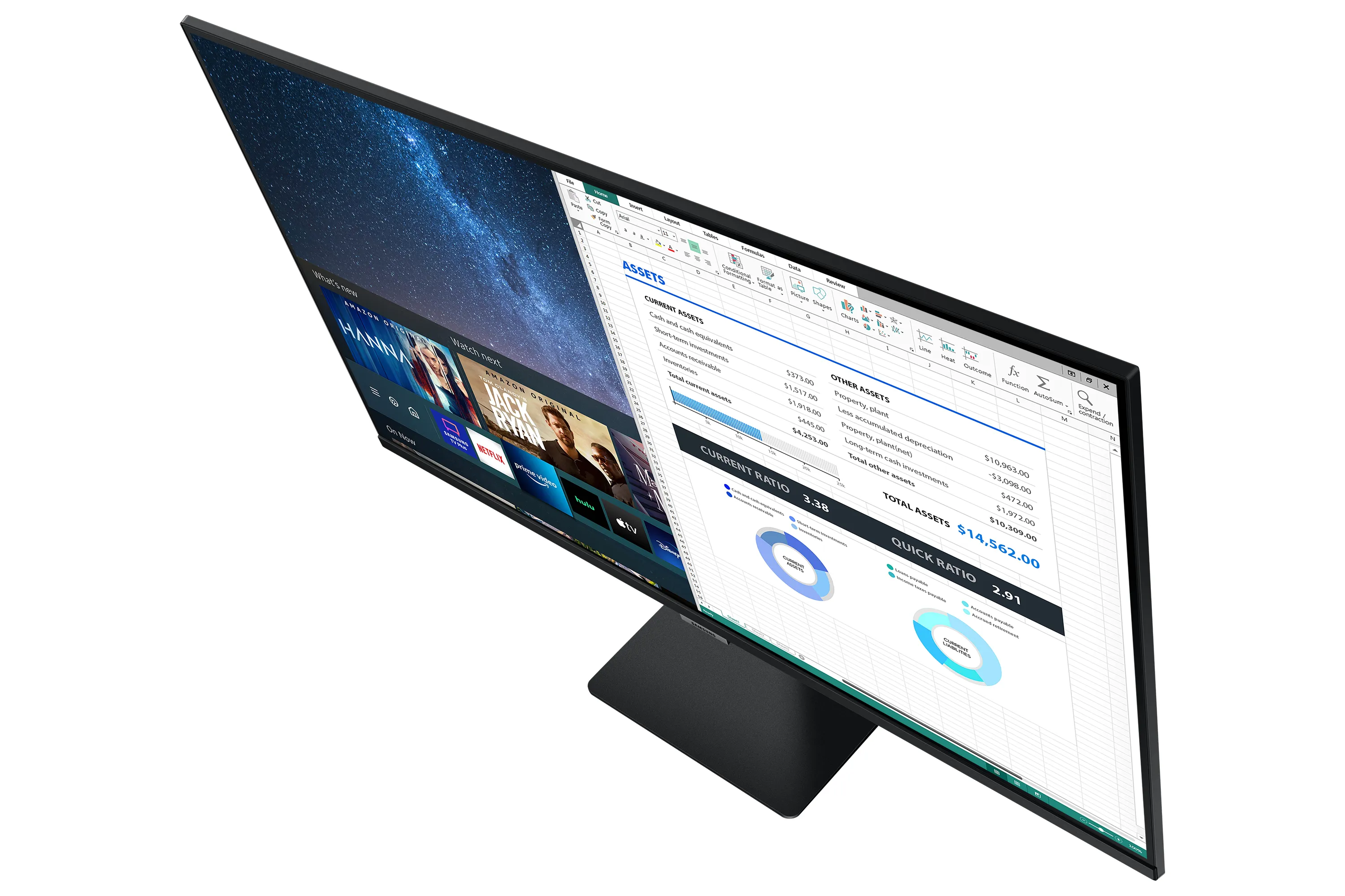 Samsung Smart Monitor M5 27" Full HD, VA -n&auml;ytt&ouml;