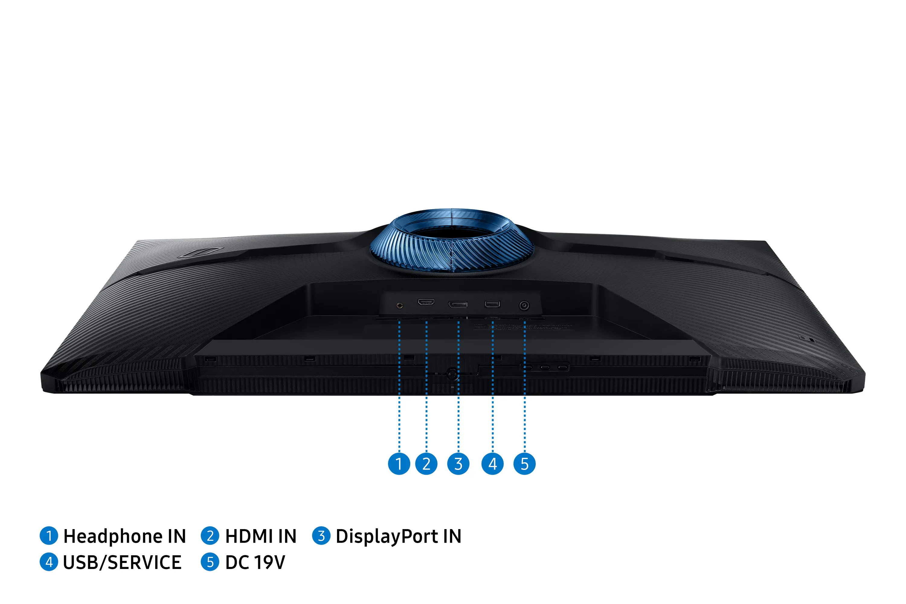 Samsung 32" Odyssey G5 Flat QHD, IPS - gaming monitor