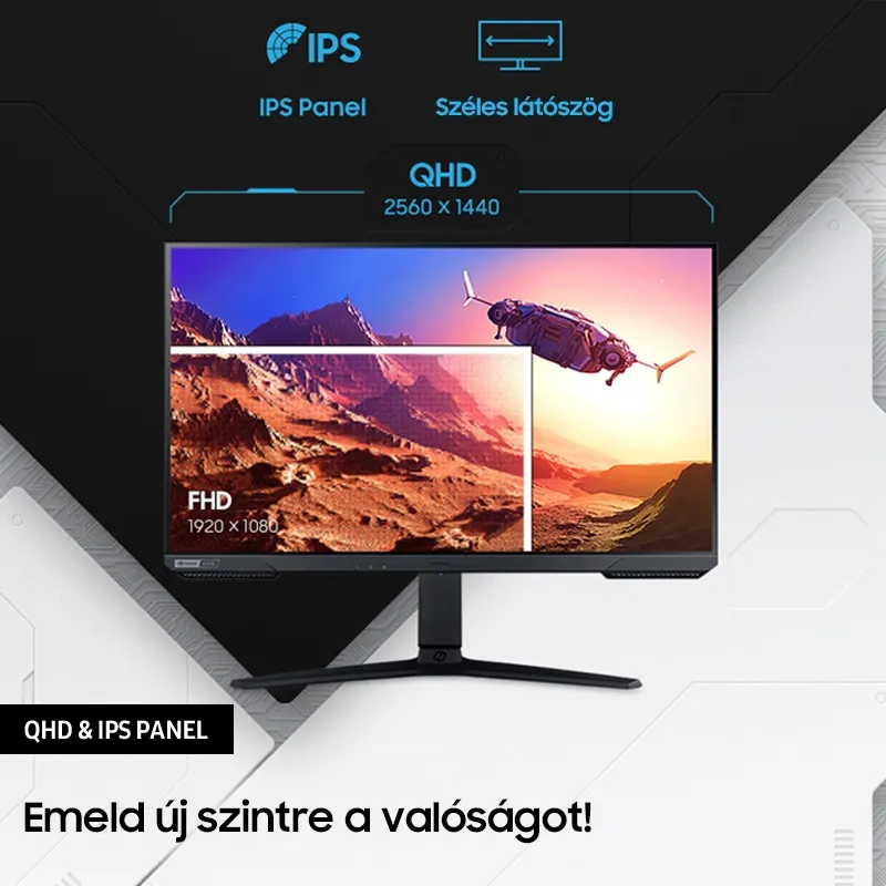 Samsung 32&quot; Odyssey G5 Flat QHD, IPS - gaming monitor
