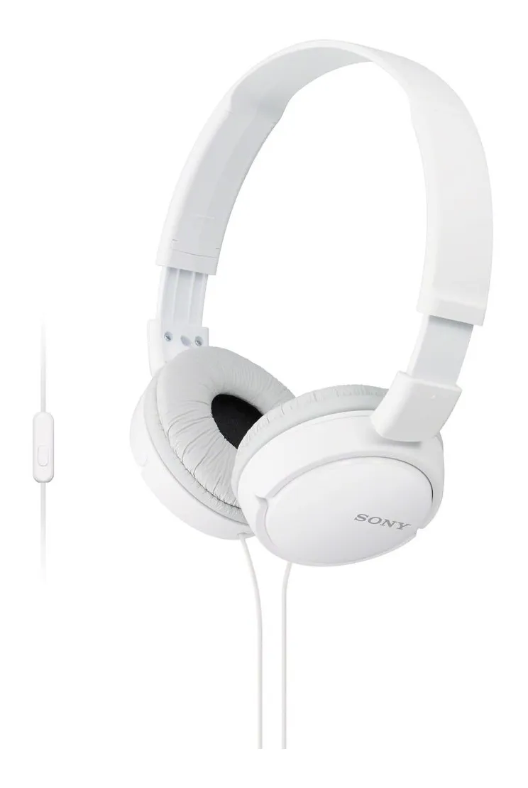 Sony MDR-ZX110AP - headphones, white