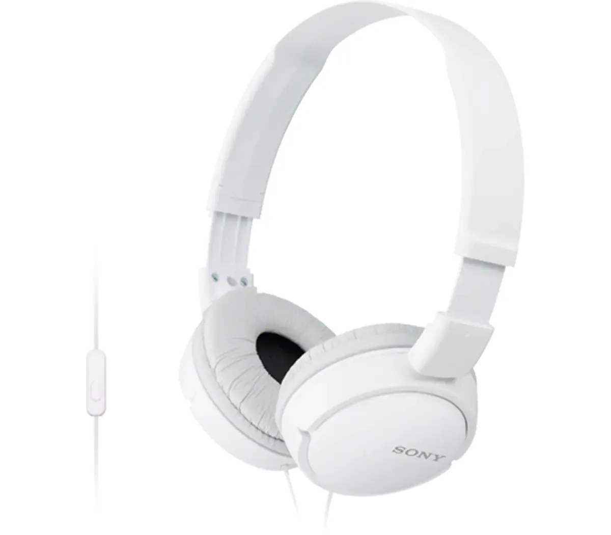Sony MDR-ZX110AP - headphones, white