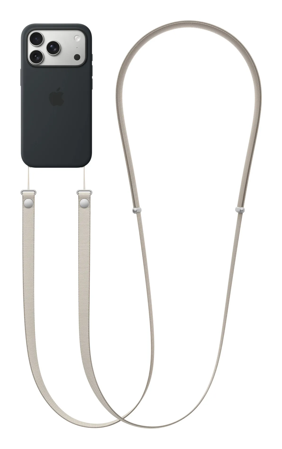 Apple Crossbody Strap, Tan