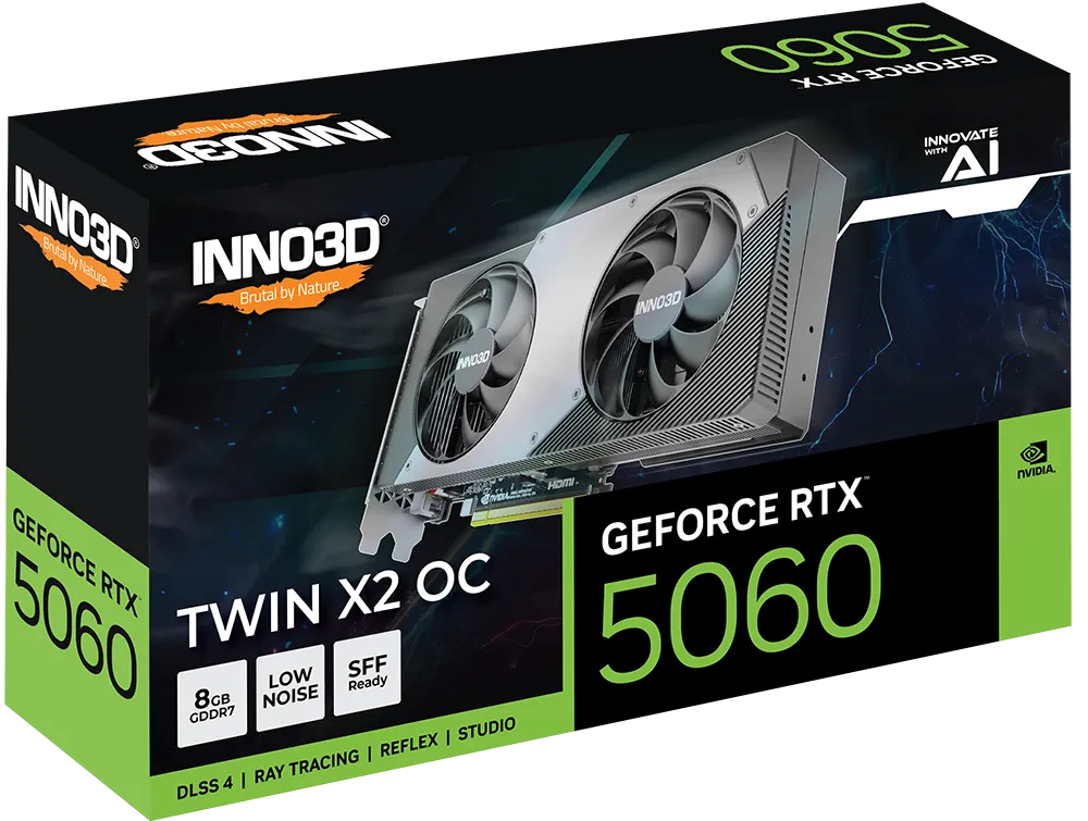 Inno3D GeForce RTX 5060 Twin X2 OC 8GB - graphics card