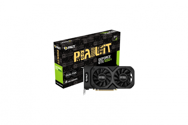 Palit GeForce GTX 1050 Ti Dual 4GB -n&auml;yt&ouml;nohjain