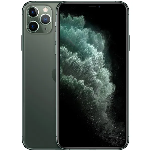 Renoverad iPhone 11 Pro Max 64 GB - mobiltelefon, Midnattsgrön (Utmärkt skick)