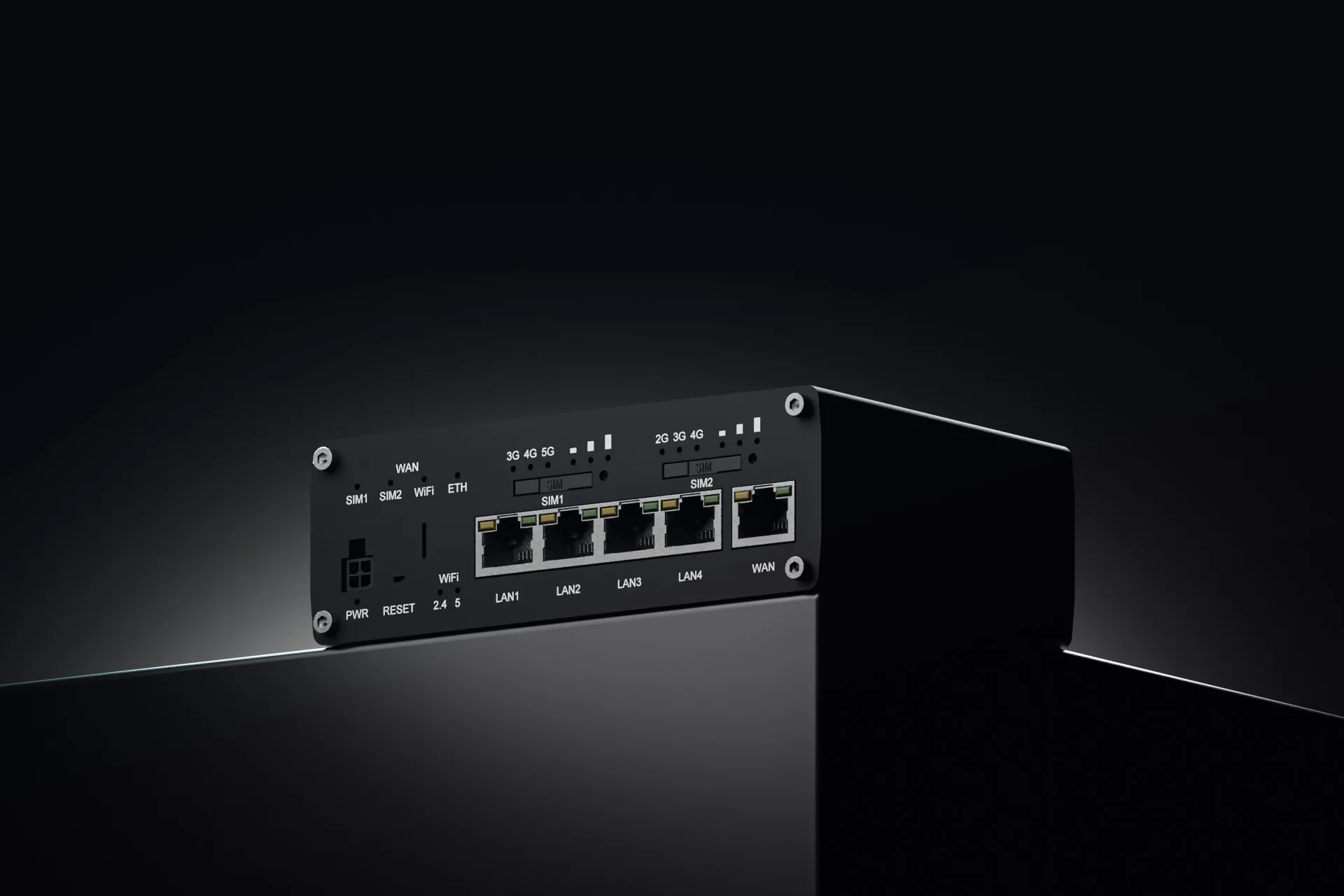 Teltonika RUTM56 - Industrial 5G Router, Black