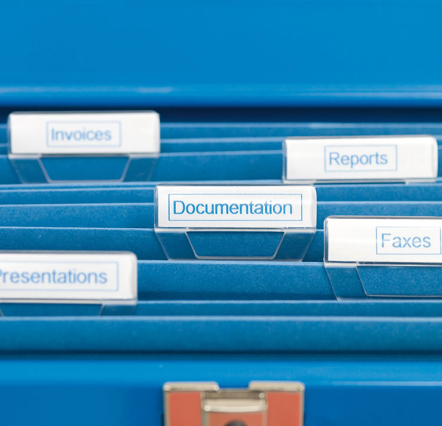 Tape D1 12mmx7m blue/white