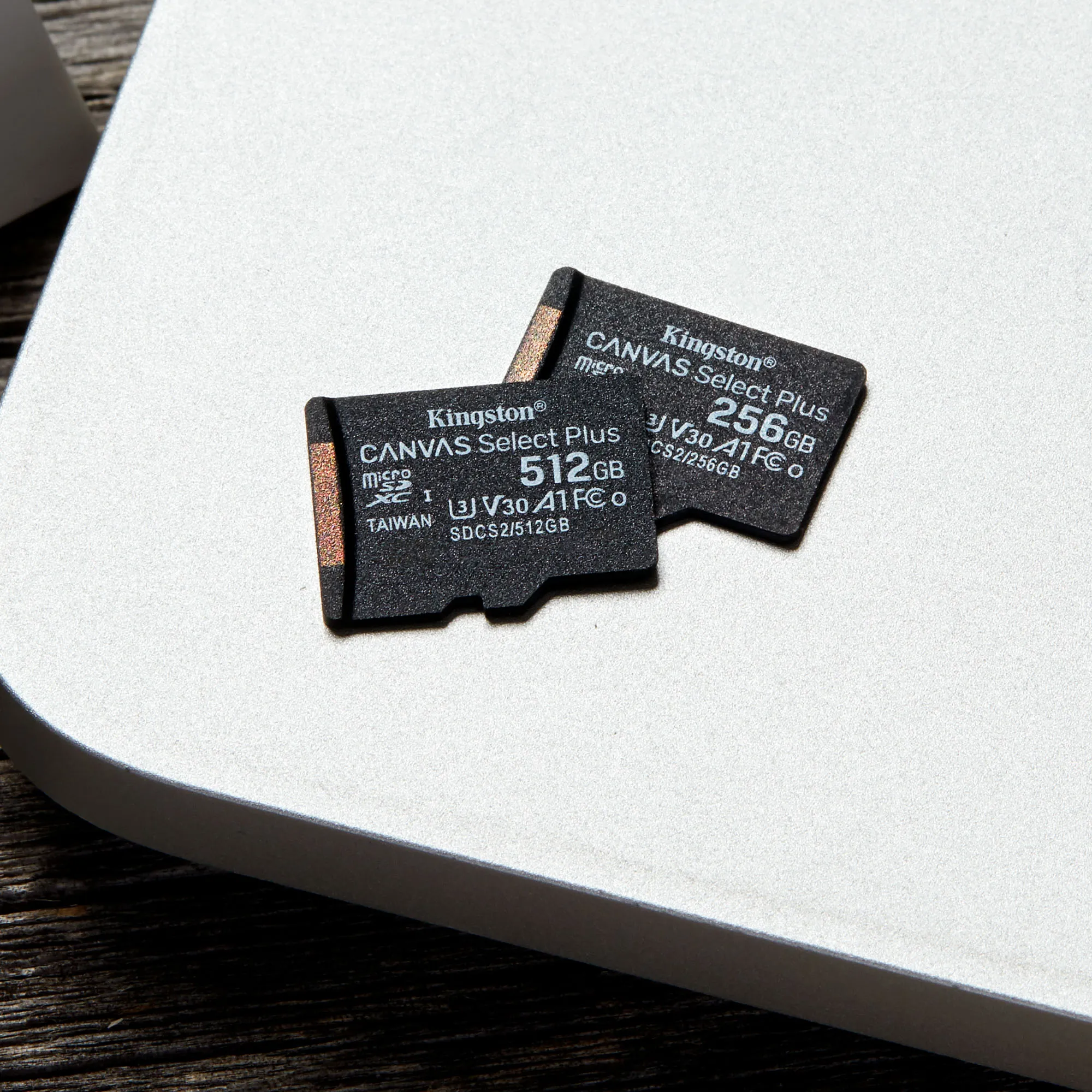 Kingston Canvas Select Plus 512 Gt MicroSDXC -muistikortti + SD-adapteri