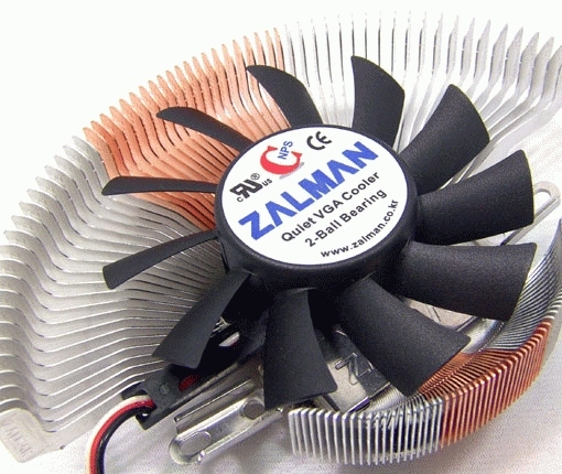 ZALMAN cooler VF700ALCU nVidia GeForce 5700 Ultra ATI Radeon 9700