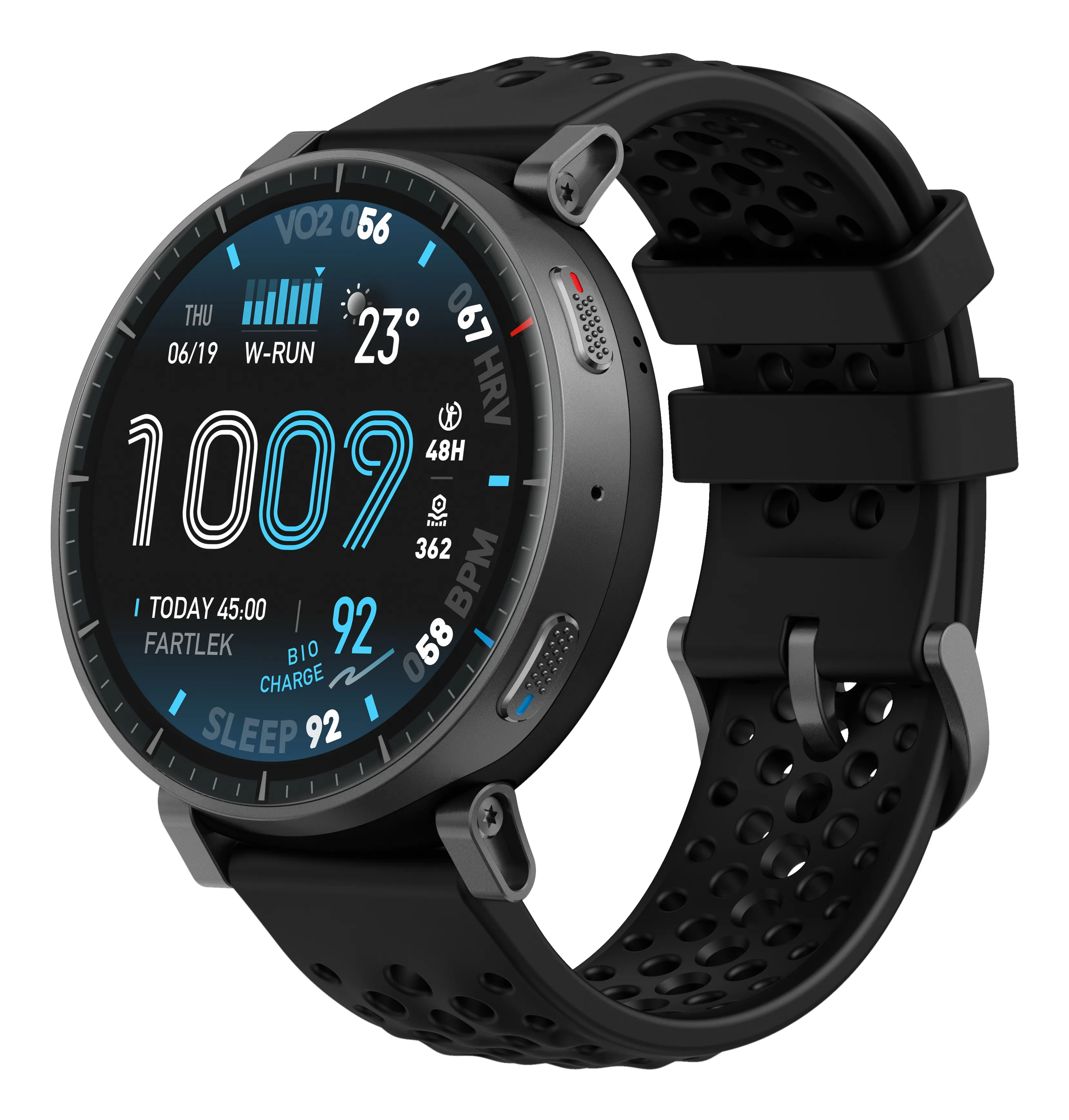 Amazfit Active Max NFC 48mm smartklocka, svart