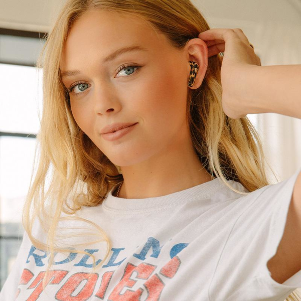 HAPPY PLUGS Hope Headphone In-Ear TWS Leopard
