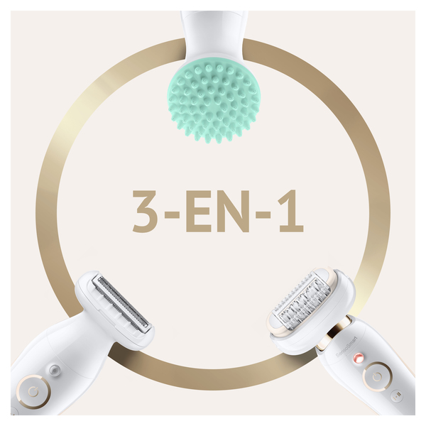 BRAUN SES9020 3D-FLEX SENSOSMART EPILAATTORI