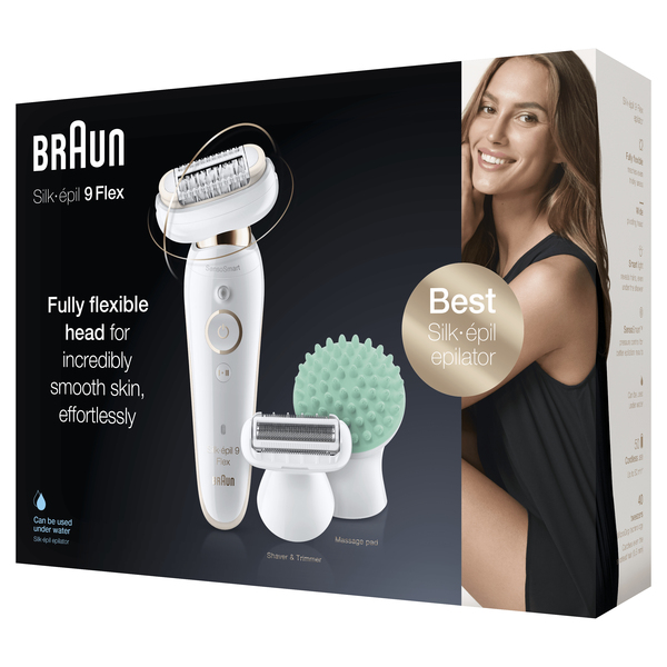 BRAUN SES9020 3D-FLEX SENSOSMART EPILAATTORI