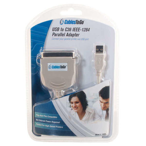 Cbl/USB 1284 Parallel Printer Adptr