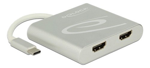 Delock USB Type-C Splitter (DP Alt Mode) > 2 x HDMI out 4K 30 Hz