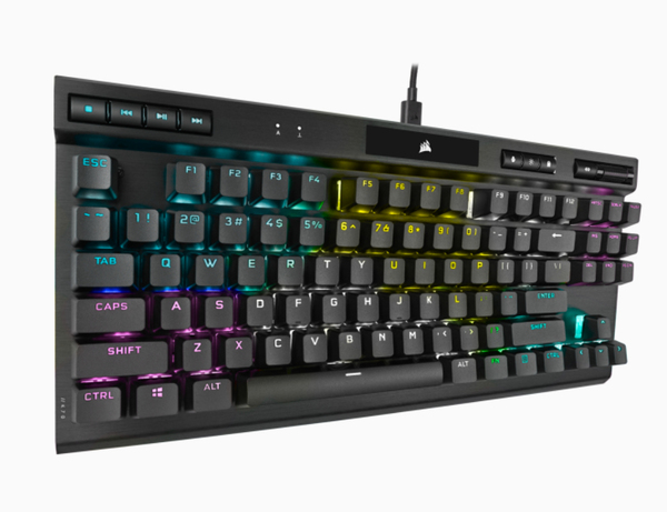 Corsair K70 RGB TKL Cherry MX Red - speltangentbord