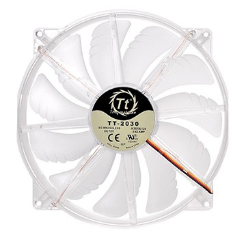 Thermaltake Pure 20, 200mm, Sleeve Bearing, Blue LED Fan, Blue