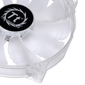 Thermaltake Pure 20, 200mm, Sleeve Bearing, Blue LED Fan, Blue
