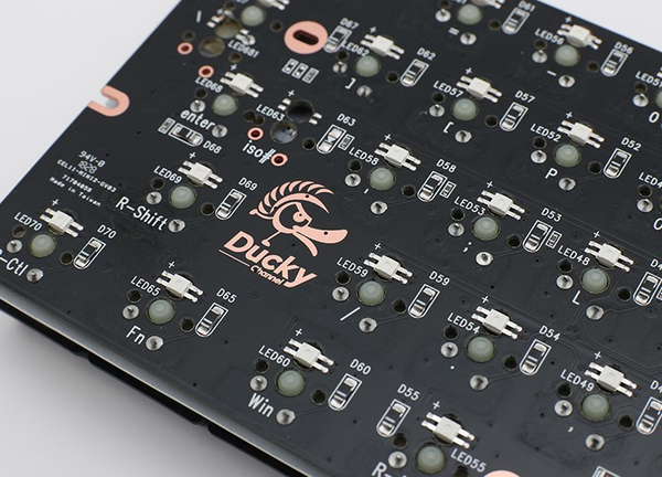 Ducky - Mecha Mini 2020 Cherry Speed Silver RGB Gaming Keyboard