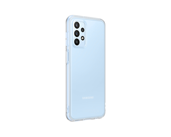 Samsung Clear Cover, Galaxy A23 -suojakuori, L&auml;pin&auml;kyv&auml;