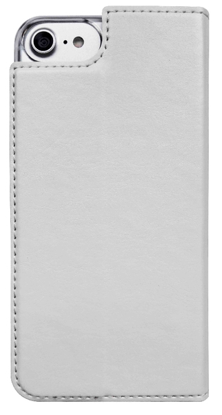 Wave Book Case, iPhone 7/8 - flipfodral, Vit