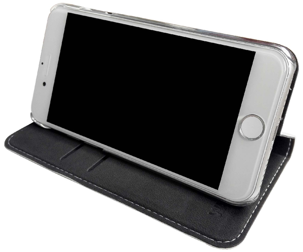 Wave Book Case, iPhone 7/8 - flipfodral, Vit