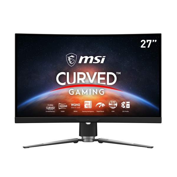 MSI 27" MPG ARTYMIS 273CQR, QHD, VA -kaareva pelin&auml;ytt&ouml;