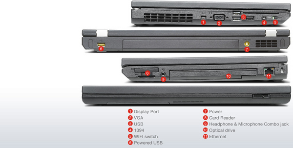Lenovo ThinkPad W530 2447 - Core i7 3630QM / 2.4 GHz - Windows 8 Pro 64-bit / Windows 7 Professional 64-bit downgrade - esiasennettu: Windows 7 - 4 Gt RAM - 500