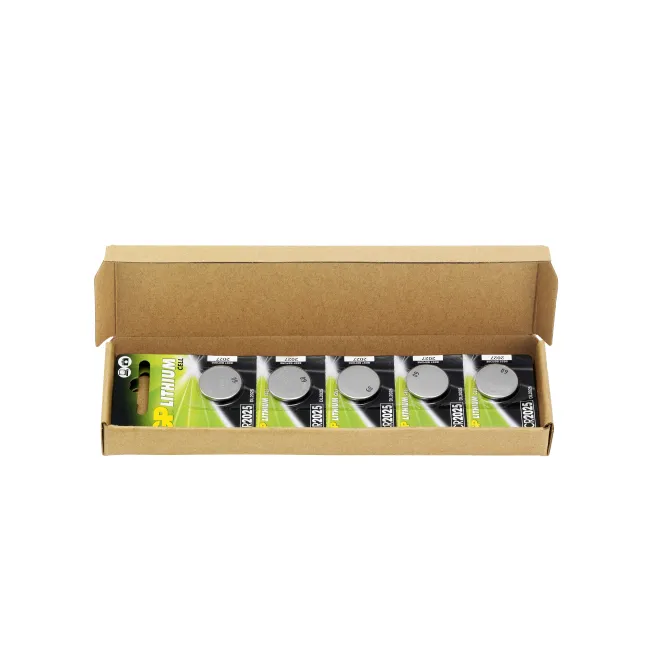 GP Lithium knappceller CR2025 E-BOX, 10-P