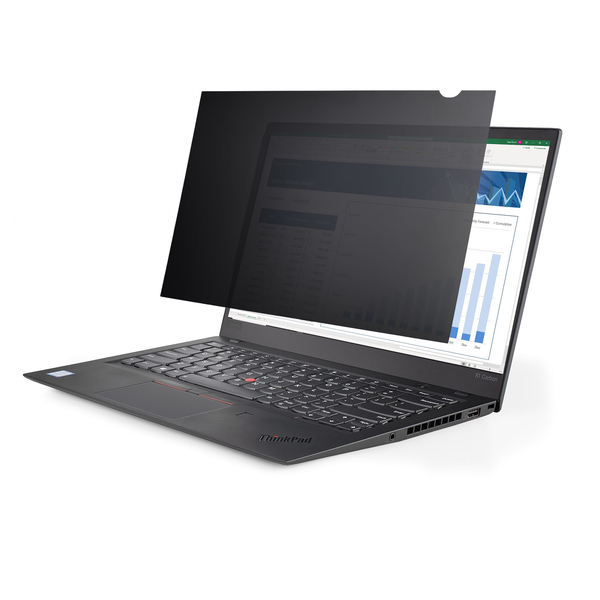 STARTECH.COM 14in Laptop Privacy Screen Anti-Glare Privacy Screen for Widescreen 16:9 Monitors Computer Blue Light Screen Protector
