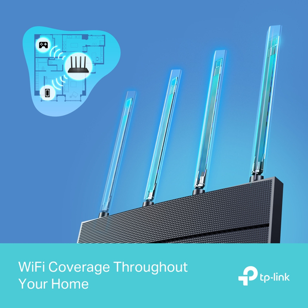 TP-Link Archer AX1500 Router Dual-Band, WiFi 6 - router
