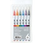 ZIG Clean Color Real Brush 6-set