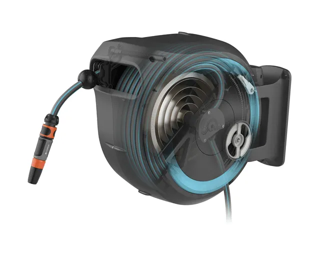 Gardena Wall-Mounted Hose Box RollUp M/L, 25m