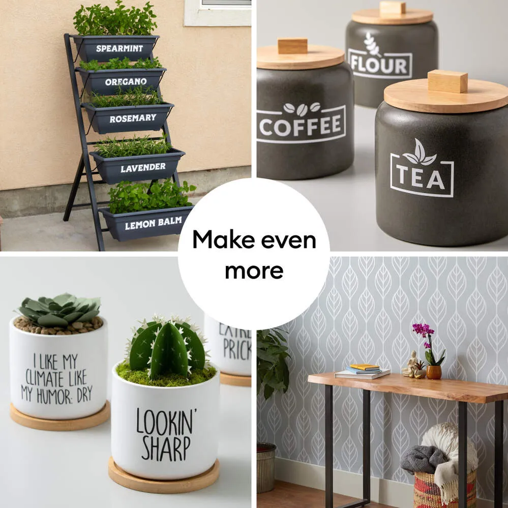 Cricut Smart Vinyl Removable 33x91cm 1 sheet (Black)