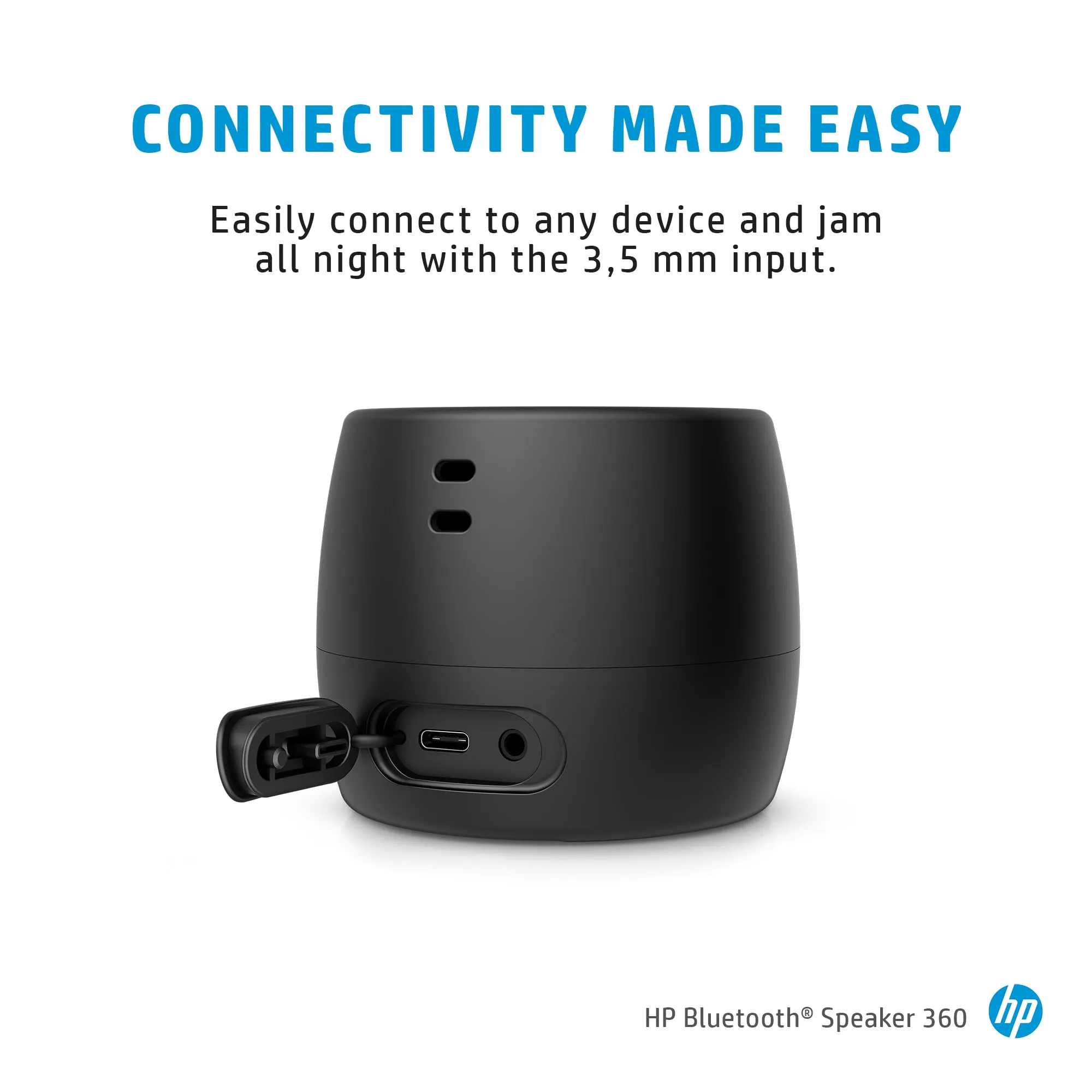 HP Bluetooth Speaker 360 Black
